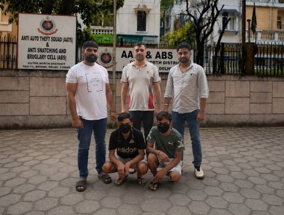 Delhi : AATS आउटर नॉर्थ डिस्ट्रिक्ट ने 2 वांटेड घोषित अपराधियों को किया गिरफ्तार!
