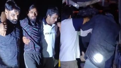 Mathura : पुलिस की पिस्टल छीनकर भागा 119 केसों का आरोपी, मुठभेड़ में वसीम लम्बू हुआ घायल