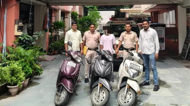 दिल्ली पुलिस की बड़ी कामयाबी: वाहन चोरी के 7 मामलों का खुलासा, आरोपी शोएब गिरफ्तार