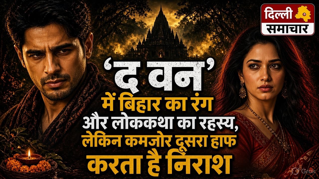 Delhi : ‘द वन’ में बिहार का रंग और लोककथा का रहस्य, लेकिन कमजोर दूसरा हाफ करता है निराश