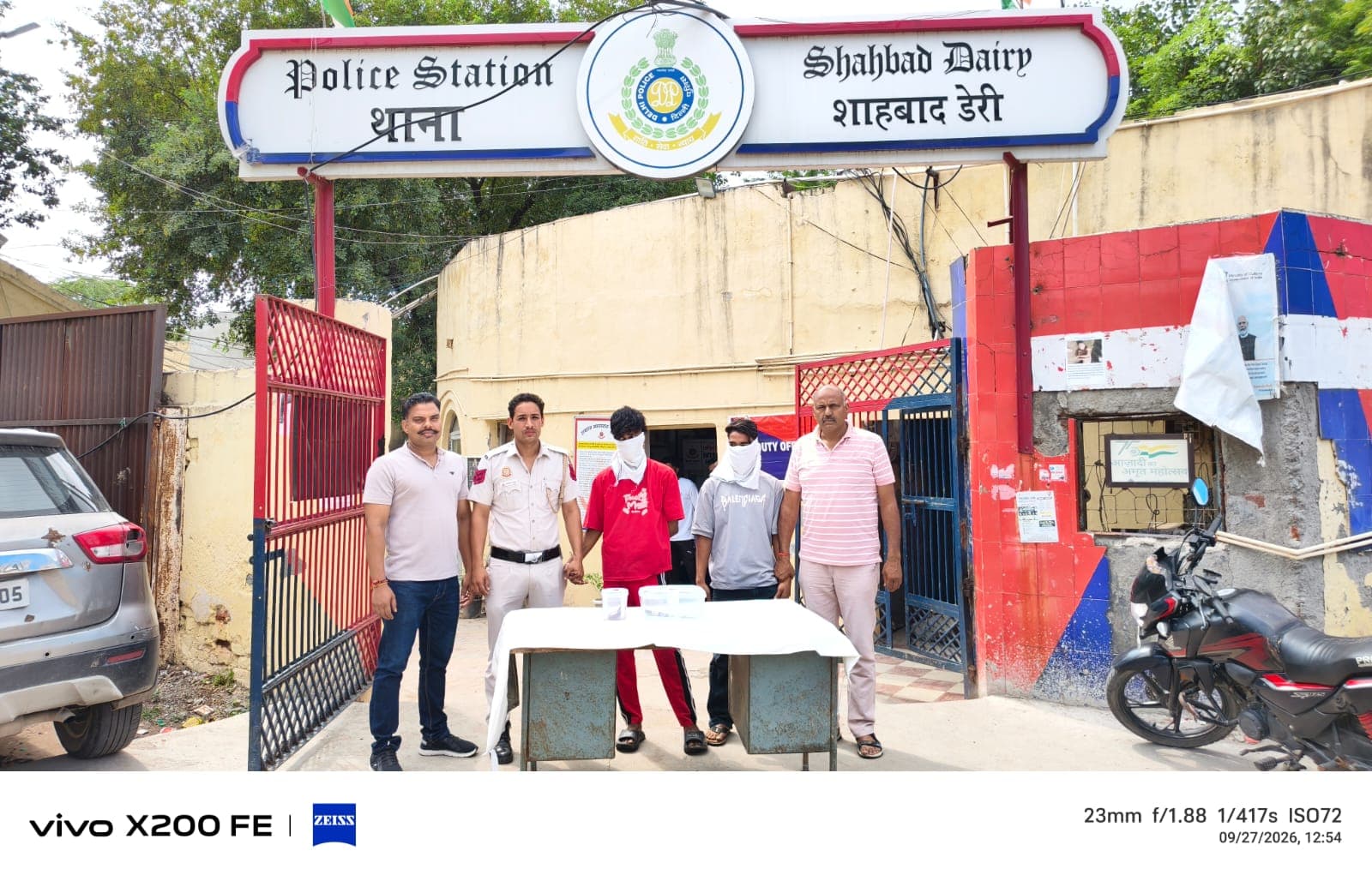 Delhi : शाहबाद डेयरी में लूट का 48 घंटे में खुलासा, दो आरोपी गिरफ्तार