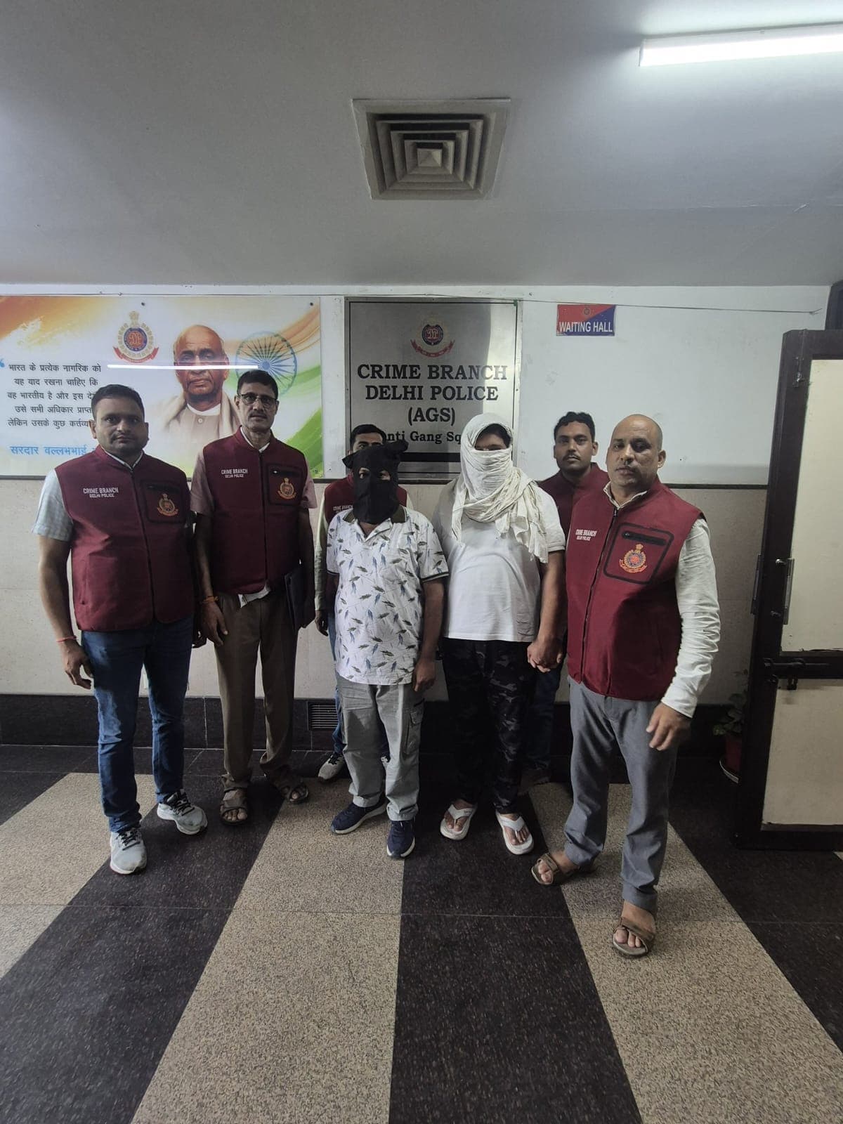 दिल्ली पुलिस क्राइम ब्रांच की बड़ी कार्रवाई: ₹3 करोड़ की रंगदारी वसूलने वाले दो बदमाश गिरफ्तार, बिंदापुर का मामला सुलझा..!