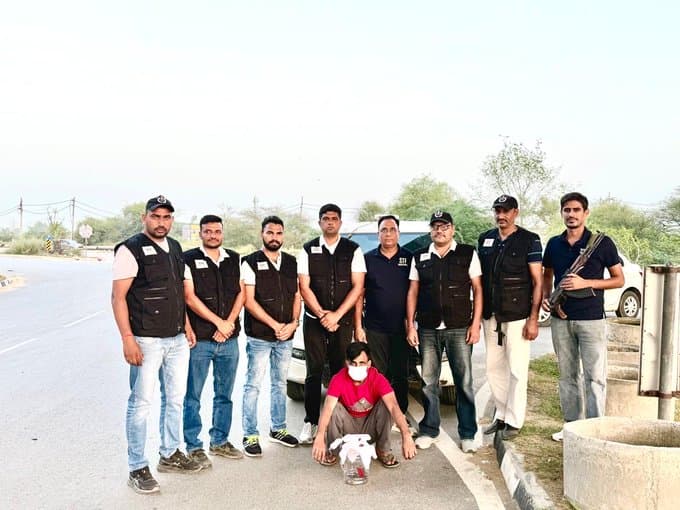 हरियाणा STF की बड़ी कार्रवाई, ₹5 लाख का इनामी मोस्ट वांटेड आरोपी गिरफ्तार