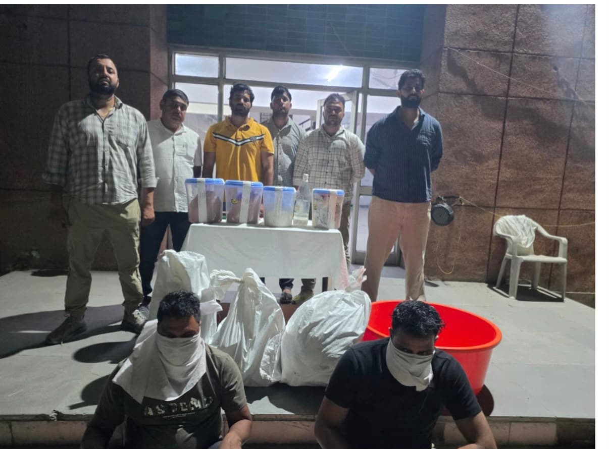 Delhi : रोहिणी से यूपी तक हेरोइन नेटवर्क का भंडाफोड़, 50 करोड़ की ड्रग्स बरामद