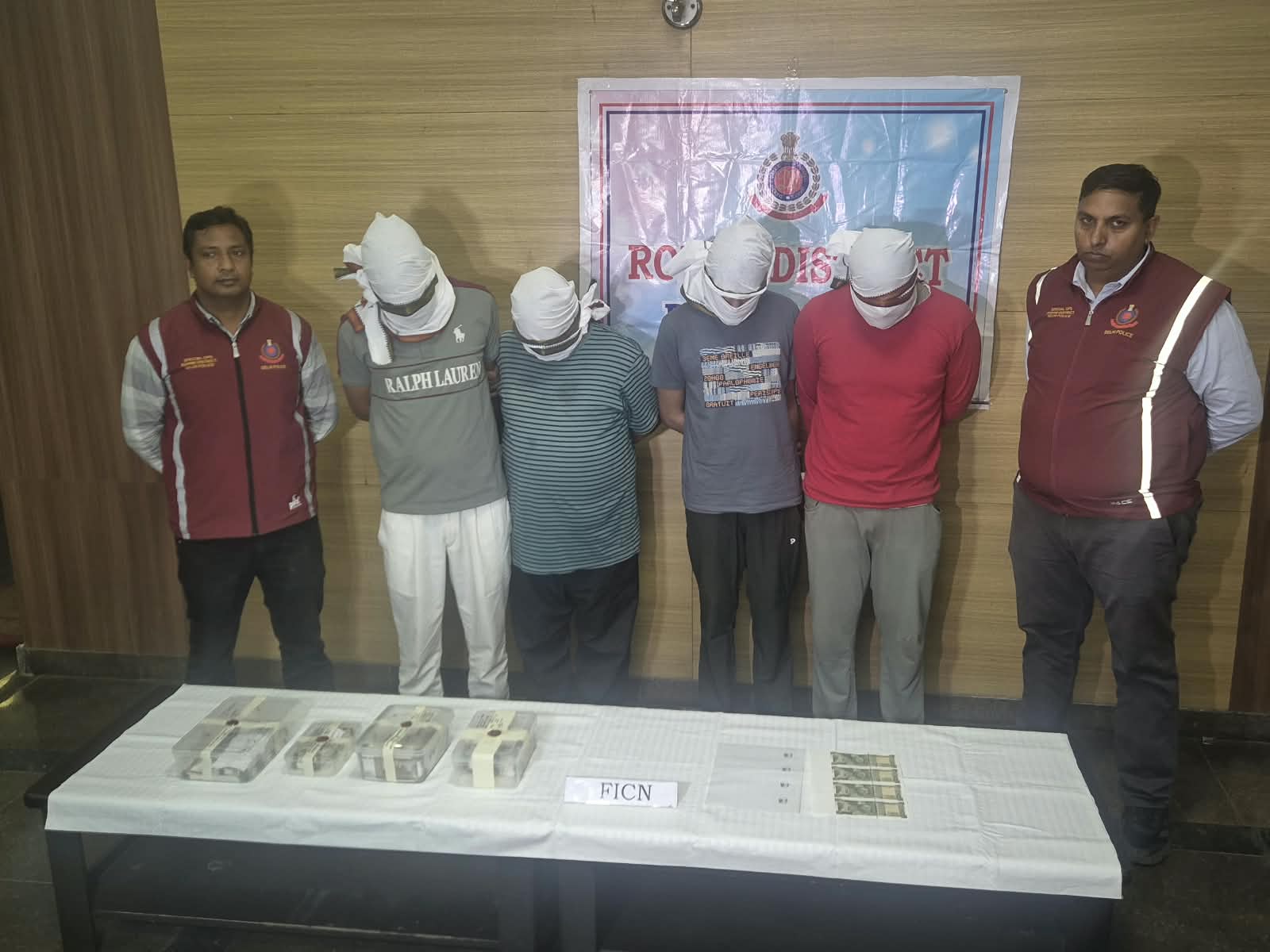 Delhi : रोहिणी में अंतरराज्यीय हेरोइन नेटवर्क का भंडाफोड़, 5 आरोपी गिरफ्तार